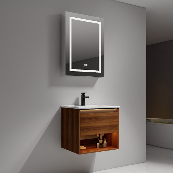 Bergen 24" vanity with LED lighting