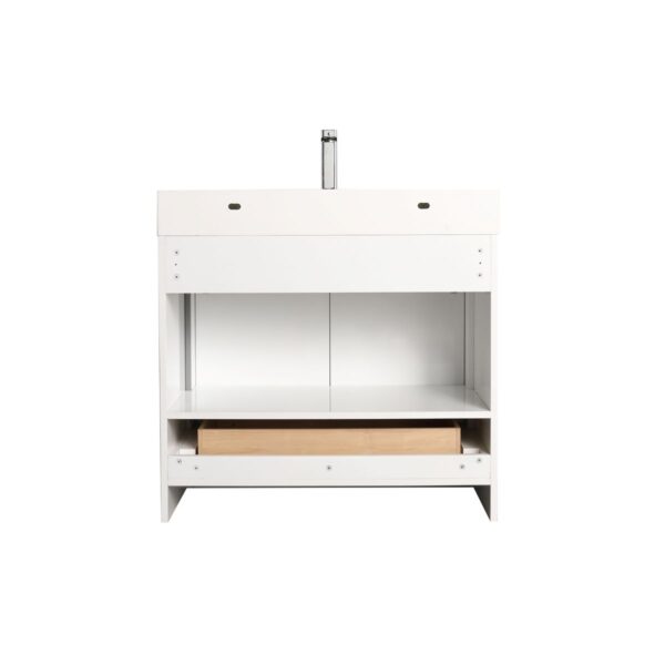 Capri 30 inch Bathroom Vanity With Integrated LED Lighting